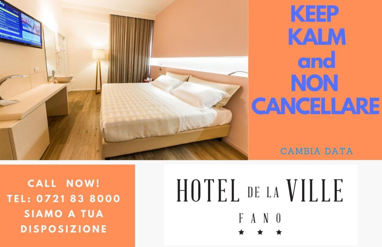 Hotel De La Ville depandance di Hotel Augustus Fano Esterno foto